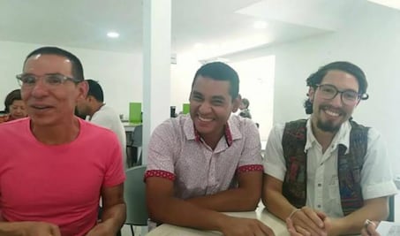 Primer matrimonio de "trieja" en Colombia