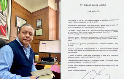 Braulio Guerra, militante queretano de antaño, renuncia al PRI 