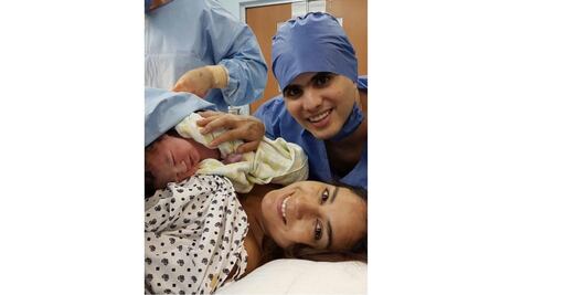 En triple festejo, Paola Espinosa e Iván García se convierten en papás