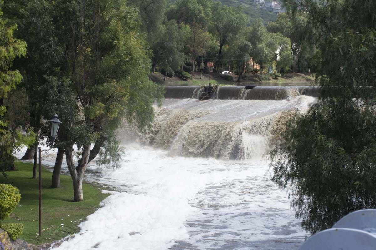 Presa del Diablo, culpable de inundaciones en Santa María Magdalena