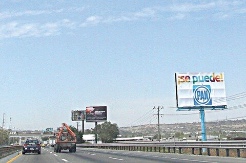 Permiten propaganda electoral