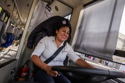 “Se ha contratado a 374 conductoras de Qrobús”