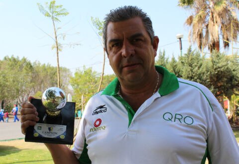 Tenista queretano es campeón de veteranos