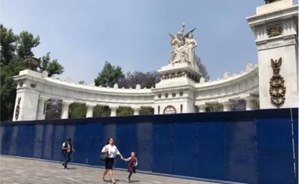 Resguardan monumentos y edificios del Centro Histórico por marcha del Día de la mujer