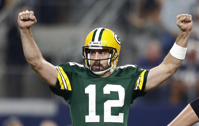 Rodgers ya entrena