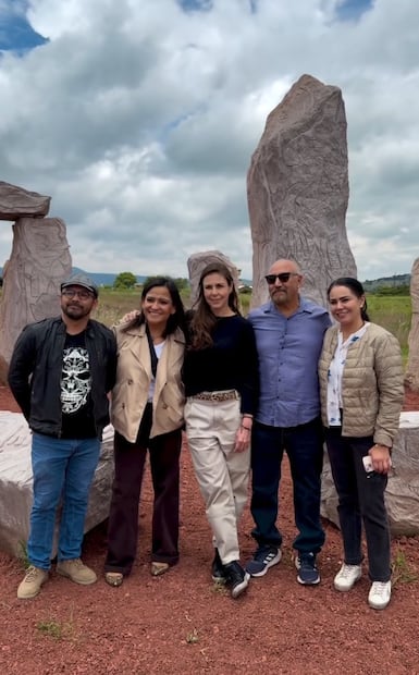"Espacio Rituales", el Stonehenge de Querétaro, es obra del artista visual queretano Rubén Maya.