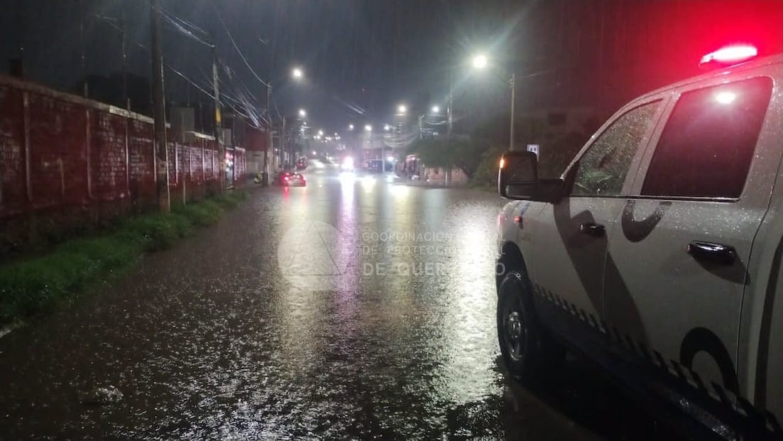 Foto. Facebook Coordinación Estatal de Protección Civil de Querétaro
