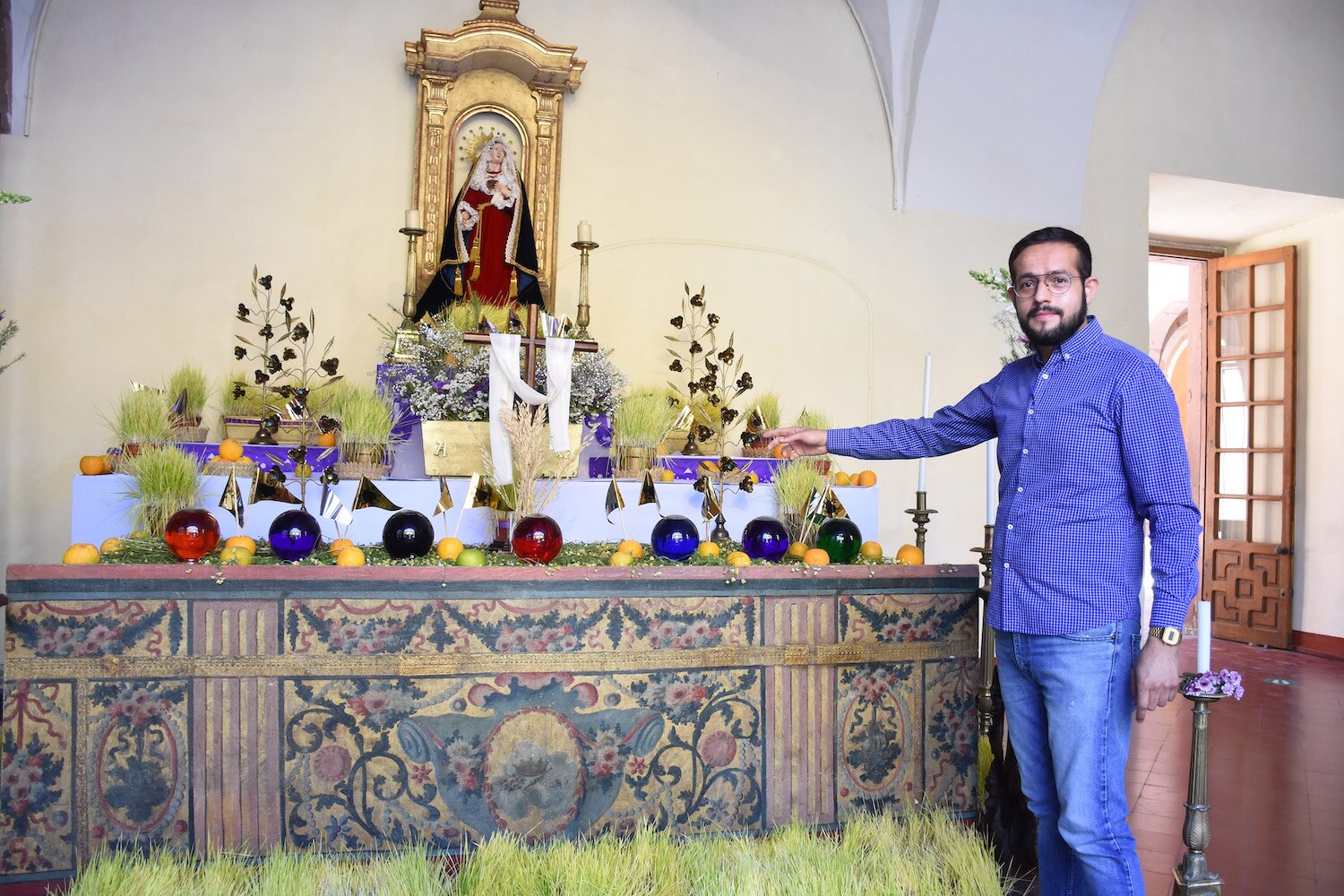Semana Santa. Listos, altares de Virgen Dolores