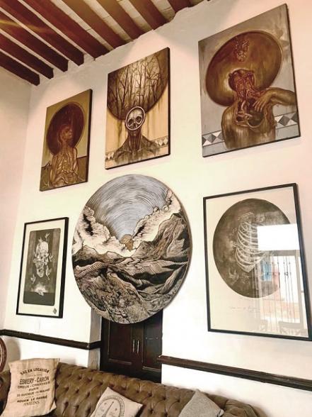 Víctor López abre residencia de arte y galería 