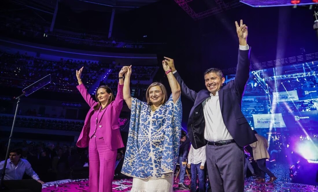 No me importan las encuestas, Sheinbaum lleva 5 años en campaña con el dinero público que se robó: Xóchitl Gálvez