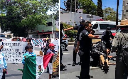 Manifestantes acusan campaña de desprestigio