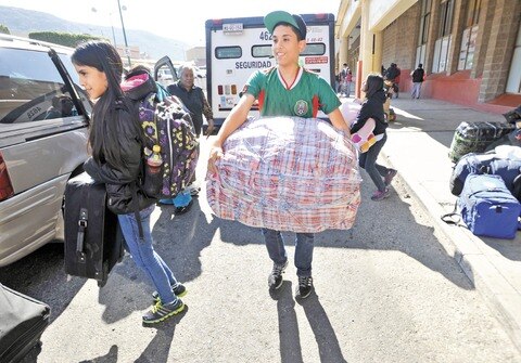 Llegan familias de Michoacán: Gobierno