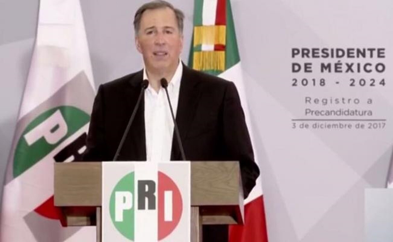Meade se registra como precandidato del PRI a la Presidencia