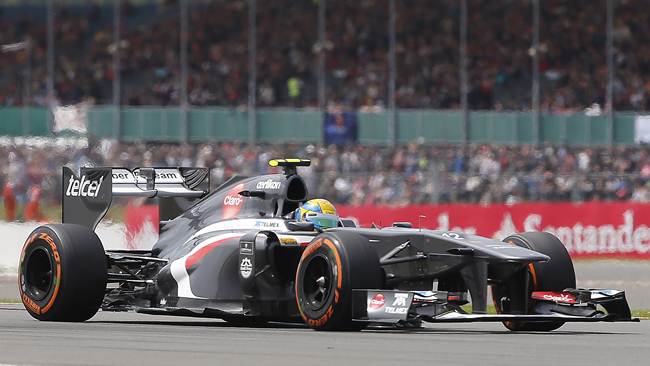'Checo' y 'Guti' se complican Silverstone