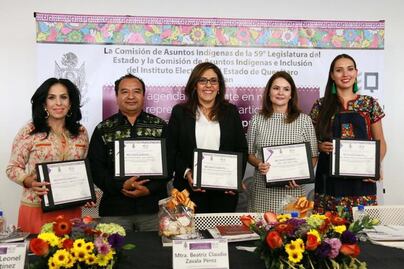 Presentan libro de derechos indígenas