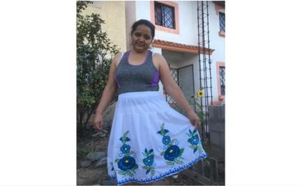 Patricia elabora bordados como tratamiento para estrés y subsistir en cuarentena