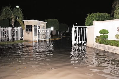 Trombas no causaron daños, detallan