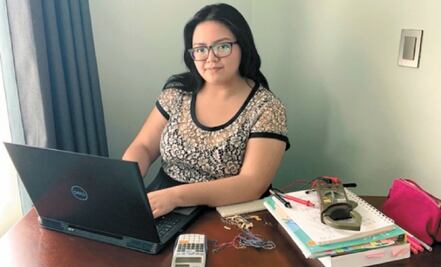 "Extraño ir a la escuela; no es fácil estudiar en línea"