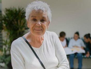 “Es un triunfo tener 85 años”