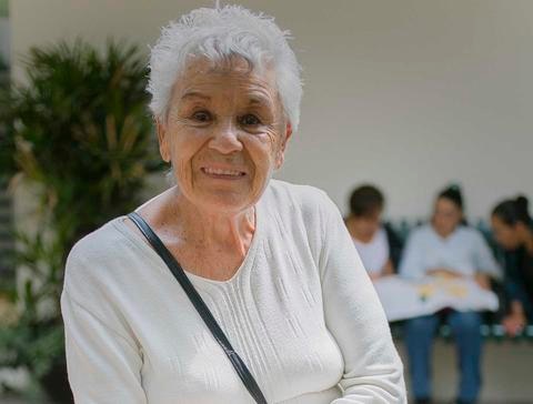 “Es un triunfo tener 85 años”