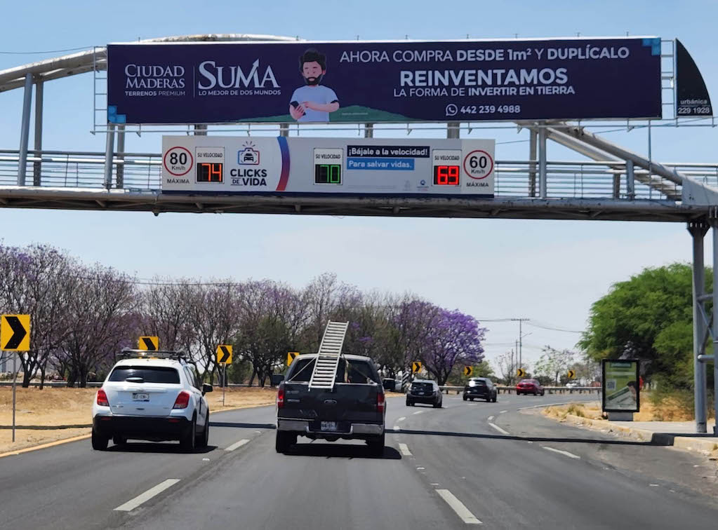 En último mes, van 200 fotomultas en Querétaro