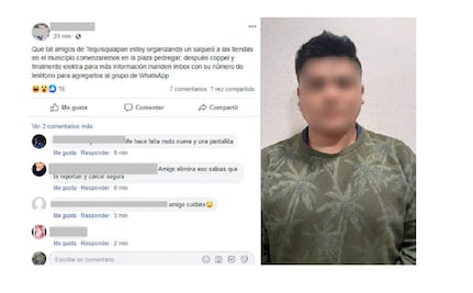 Cae organizador de saqueos, en Tequis