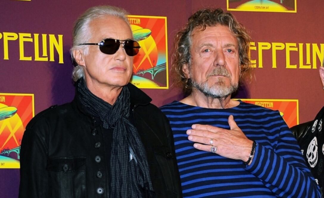 Jimmy Page y Robert Plant. Foto: AP