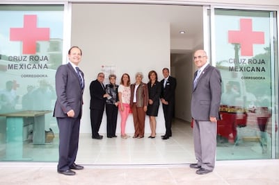 Inaugura Cruz Roja  sede en Corregidora