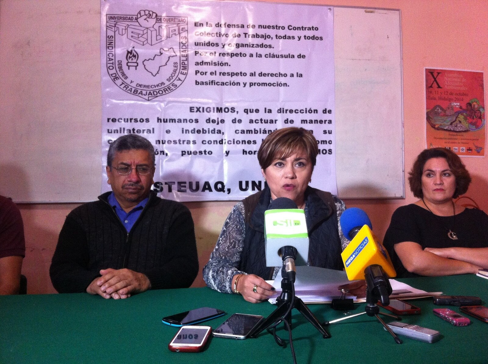 Denuncia amenaza Laura Leyva