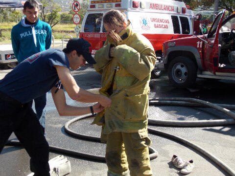 Realizan bomberos Expo