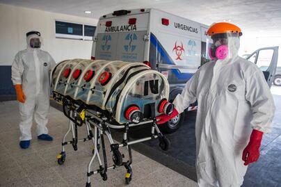 Casi desocupadas; sólo hay pacientes en 12% de las camas destinadas a casos Covid-19 