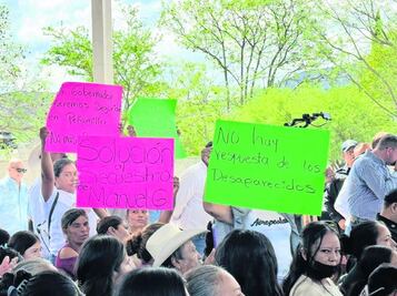 Protestan por desaparecidos en Peñamiller
