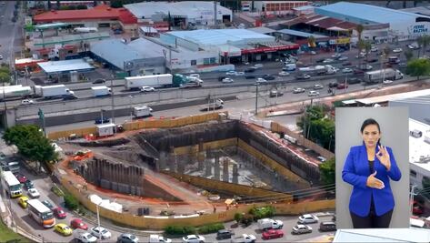 Video. Por 11 meses, 5 de Febrero tendrá sólo 2 carriles y medio