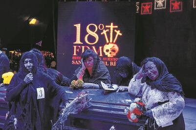 Lágrimas y drama en San Juan del Río