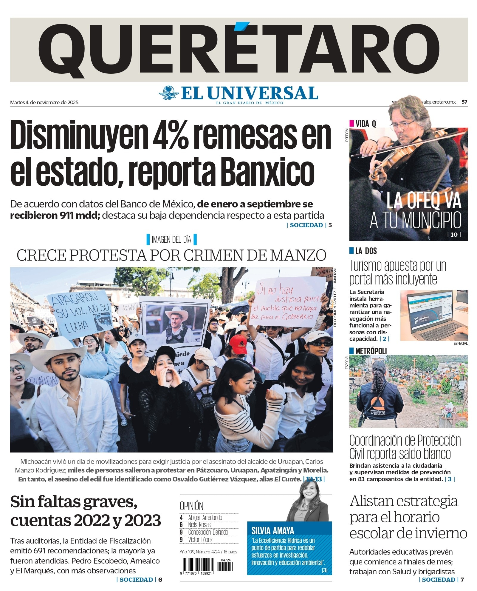 Foto: El Universal Querétaro