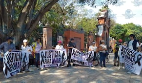 Familiares y amigos exigen justicia por ciclista fallecido en la carretera 120