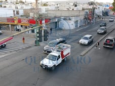 Apagón deja sin semáforos a varias vialidades de Querétaro