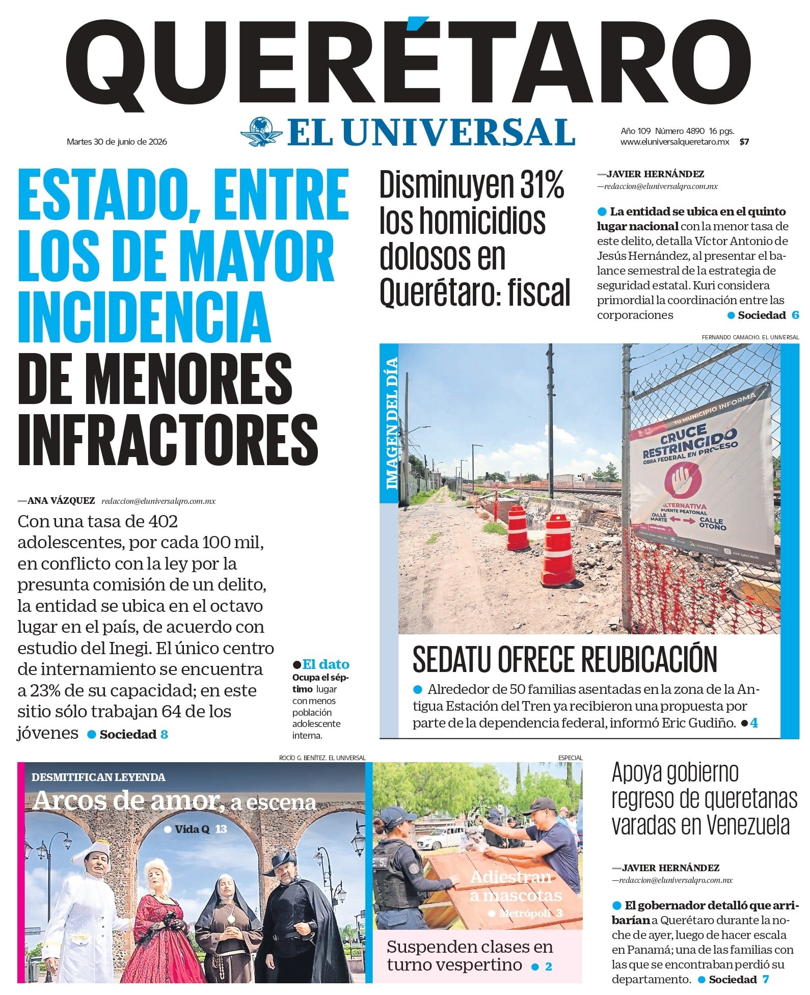 Foto. El Universal Querétaro