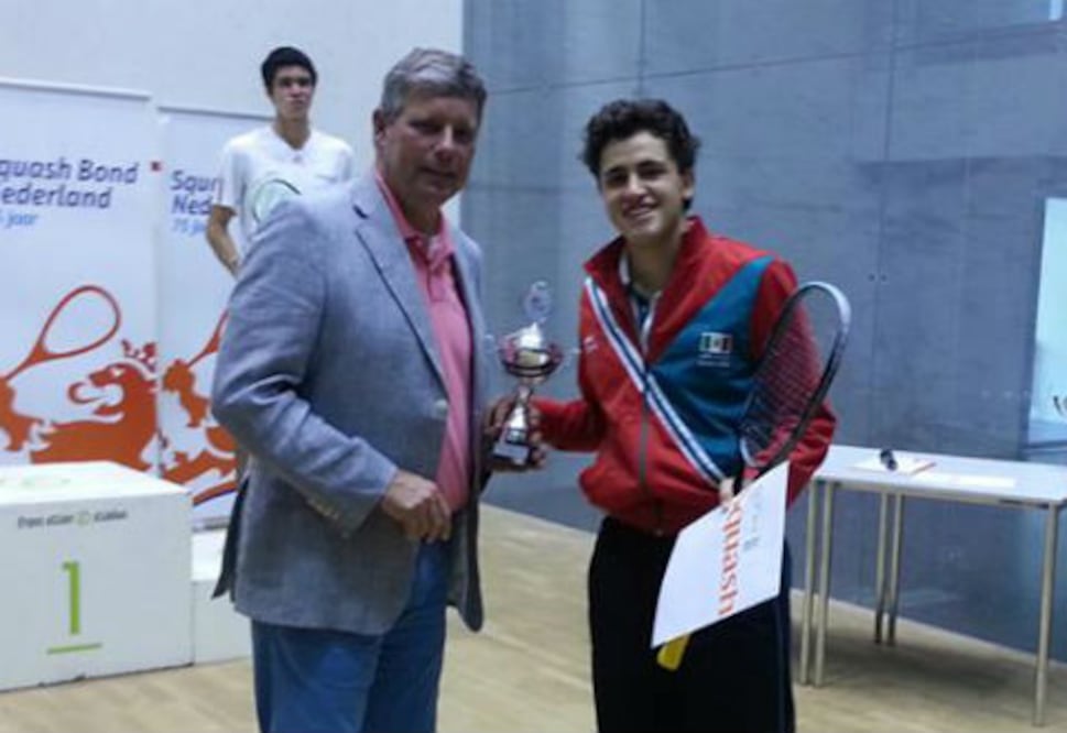 Edgar Zayas, segundo en Holanda