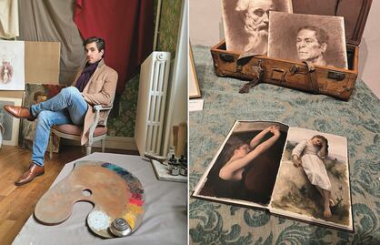 Thibault Barrère pintará en vivo en el MAQRO