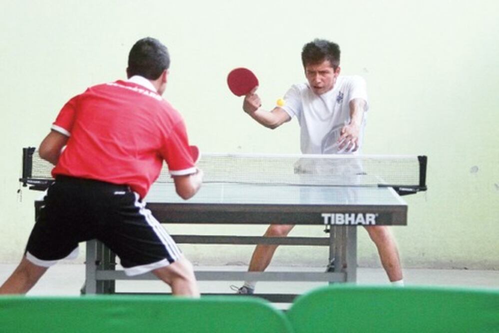 Listos para el reto en tenis de mesa