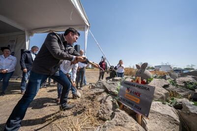 Inician construcción del Banco de Alimentos en El Marqués