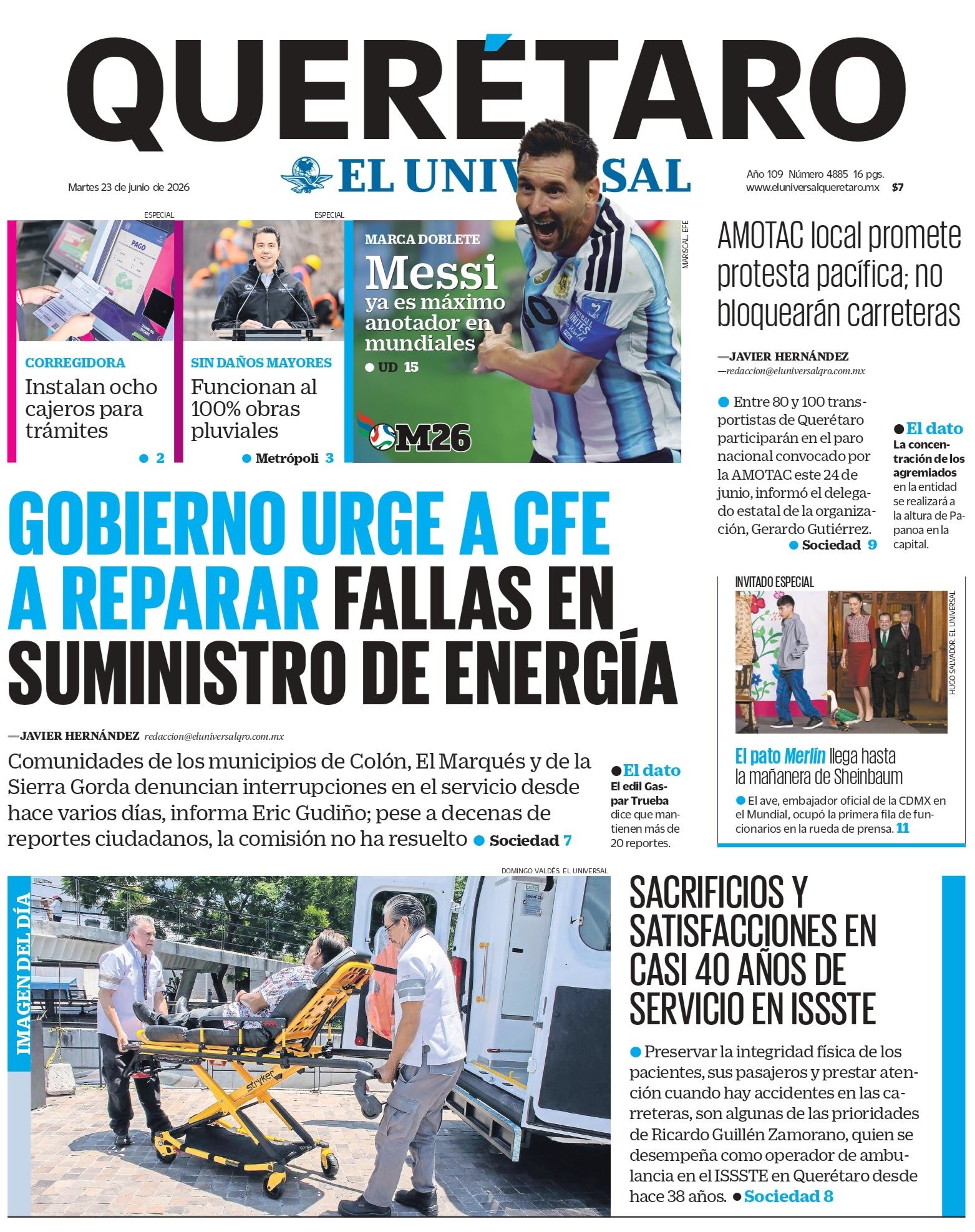 Foto. El Universal Querétaro