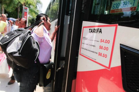 Nueva tarifa, exagerada, consideran pasajeros