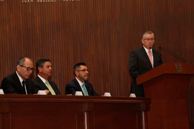 Pablo Reynoso, presidente del comité de Participación Ciudadana del SEA , señaló que para que exista corrupción se necesita de dos, por lo que es necesario que alguna de las partes termine con esta práctica. / Foto: Guillermo González