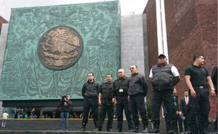 Ensayan en San Lázaro entrada y salida de AMLO