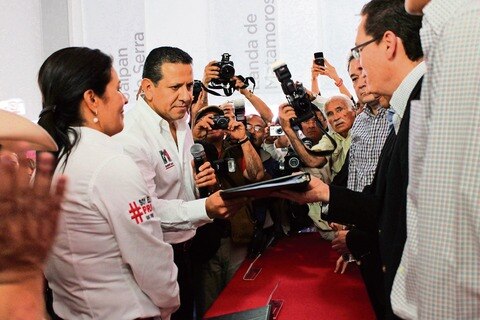 Landeros candidato único del PRI