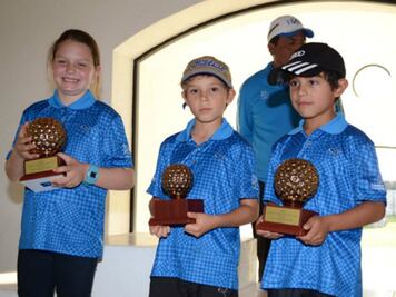 Los futuros campeones del golf