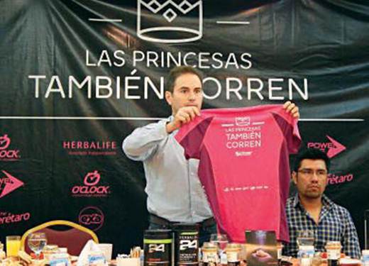 Invitan a las princesas a correr el 3 de mayo