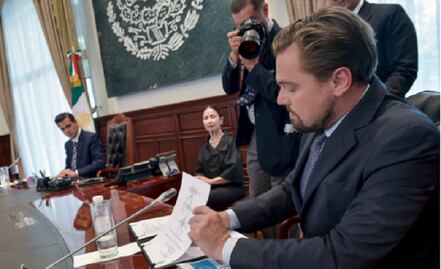 Cumplen promesas ambientales, Di Caprio y su fundación